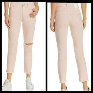 Nobody Denim Pink High Rise Jeans 32 NWT